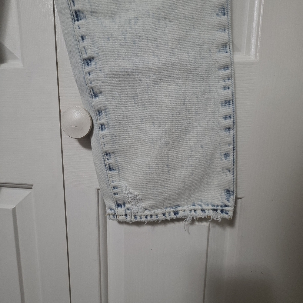 Pistola Charlie Acid Wash High Rise Straight Leg Jeans Size 28 - Picture 4 of 12